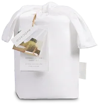 Avocado Organic White 400 Thread Sheets