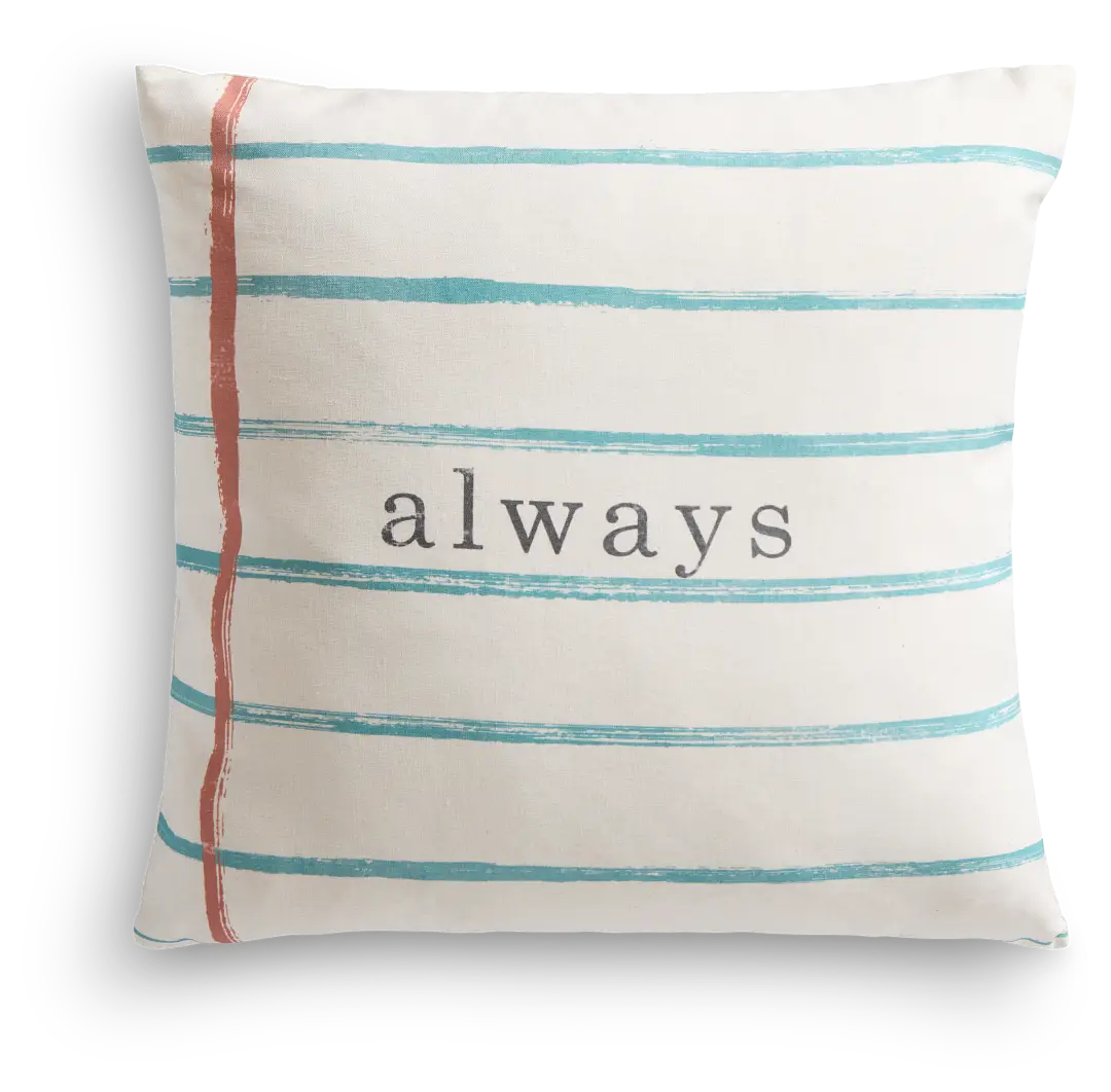 Always Ivory 22" Square Accent Pillow Always Ivory 22" Square Accent Pillow