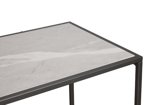 Joliet Gray Rect Sofa Table
