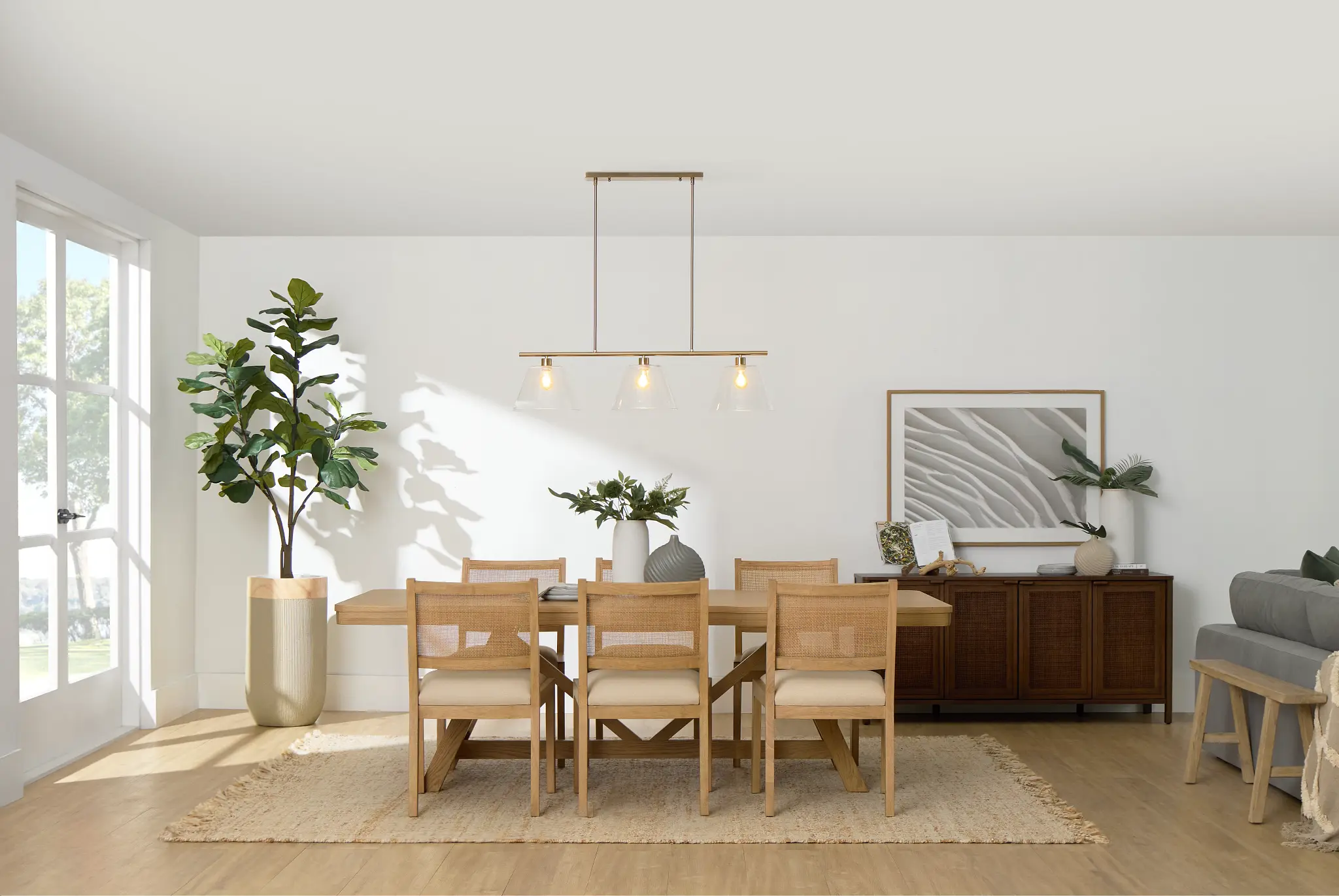 Pacific Light Tone Trestle Table Pacific Light Tone Trestle Table