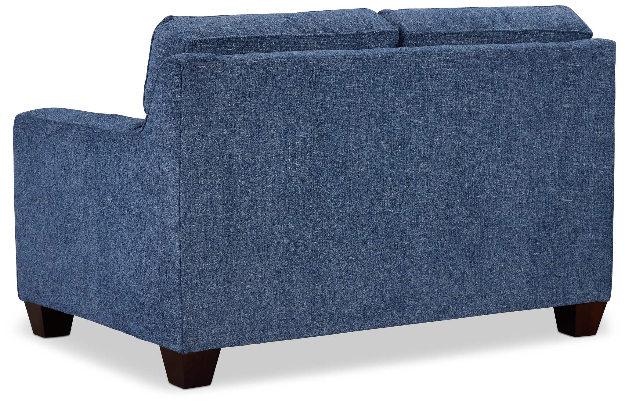 Andie Blue Fabric Loveseat
