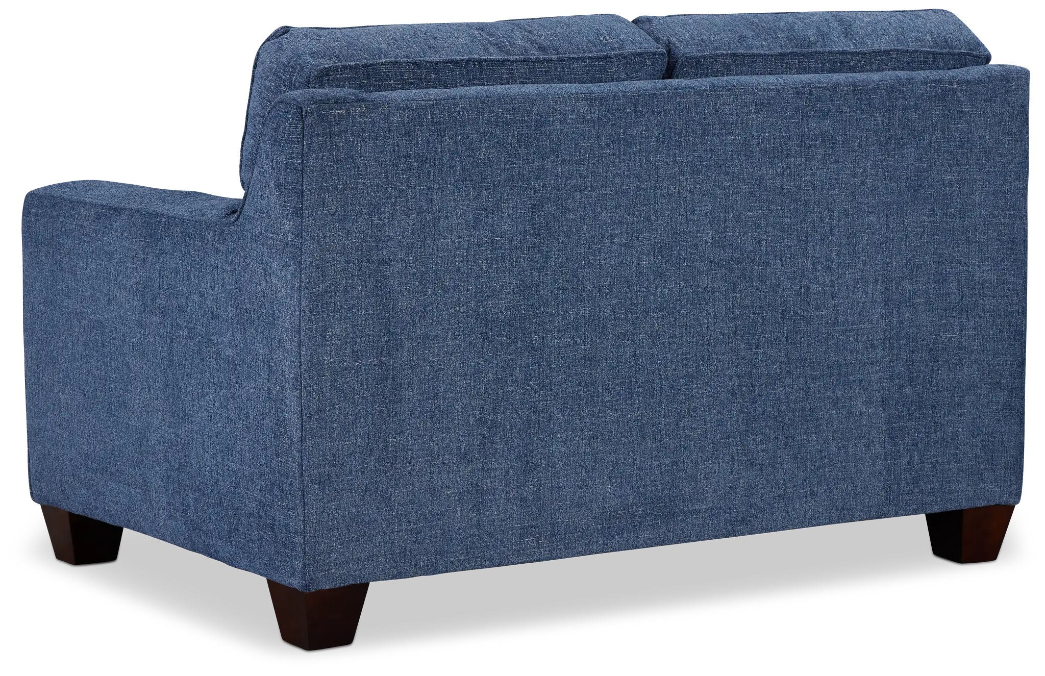 Andie Blue Fabric Loveseat Andie Blue Fabric Loveseat
