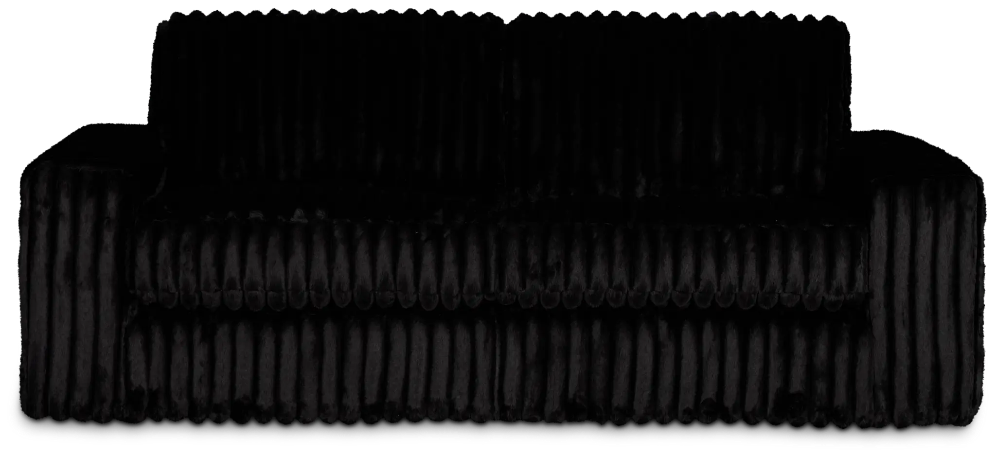 Teddy Black Fabric Sofa Teddy Black Fabric Sofa