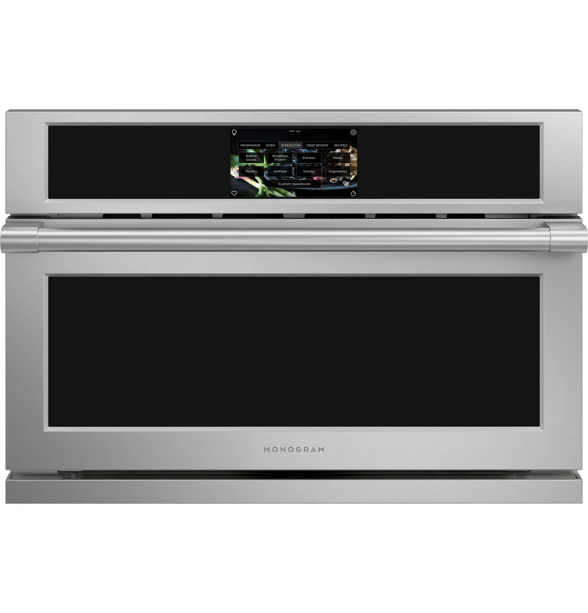 Monogram 9132 Series Stainless Steel 30" Built-in Microwave Monogram 9132 Series Stainless Steel 30" Built-in Microwave