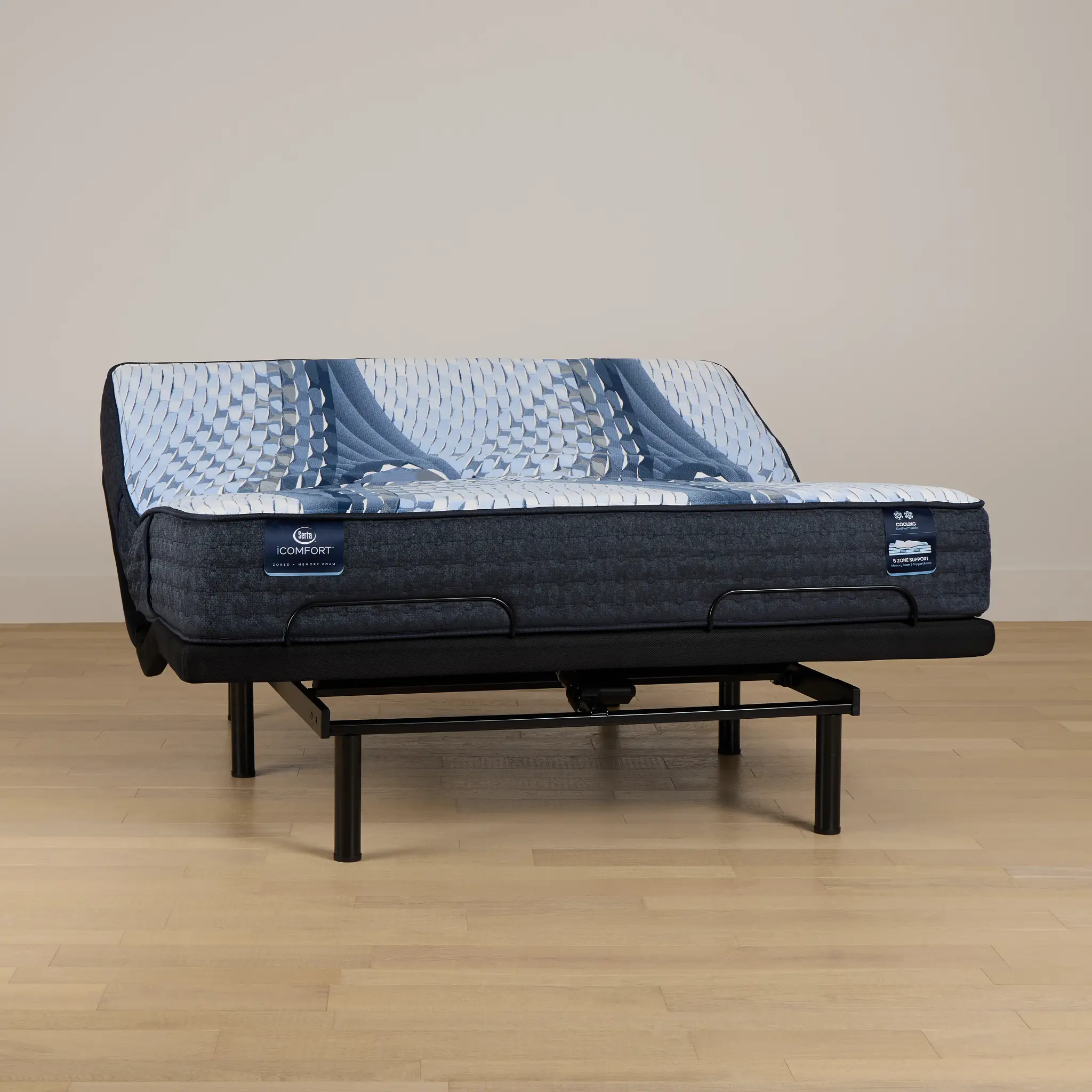 Serta Icomfort Iona Medium Deluxe Adjustable Mattress Set Serta Icomfort Iona Medium Deluxe Adjustable Mattress Set