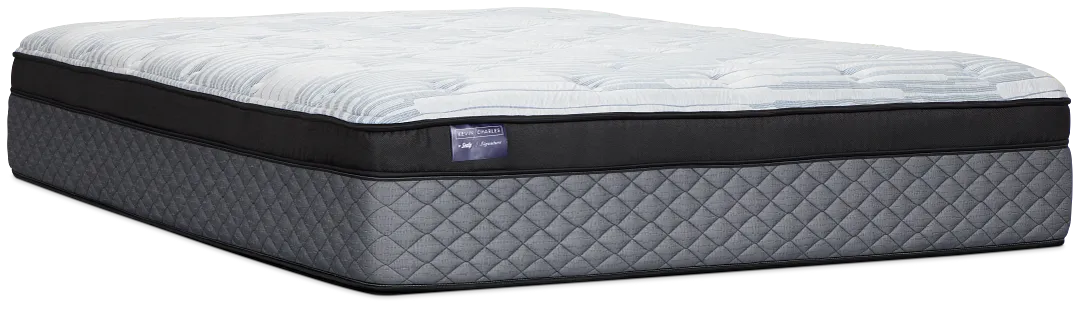 Kevin Charles By Sealy Signature 14" Plush Euro Top Mattress