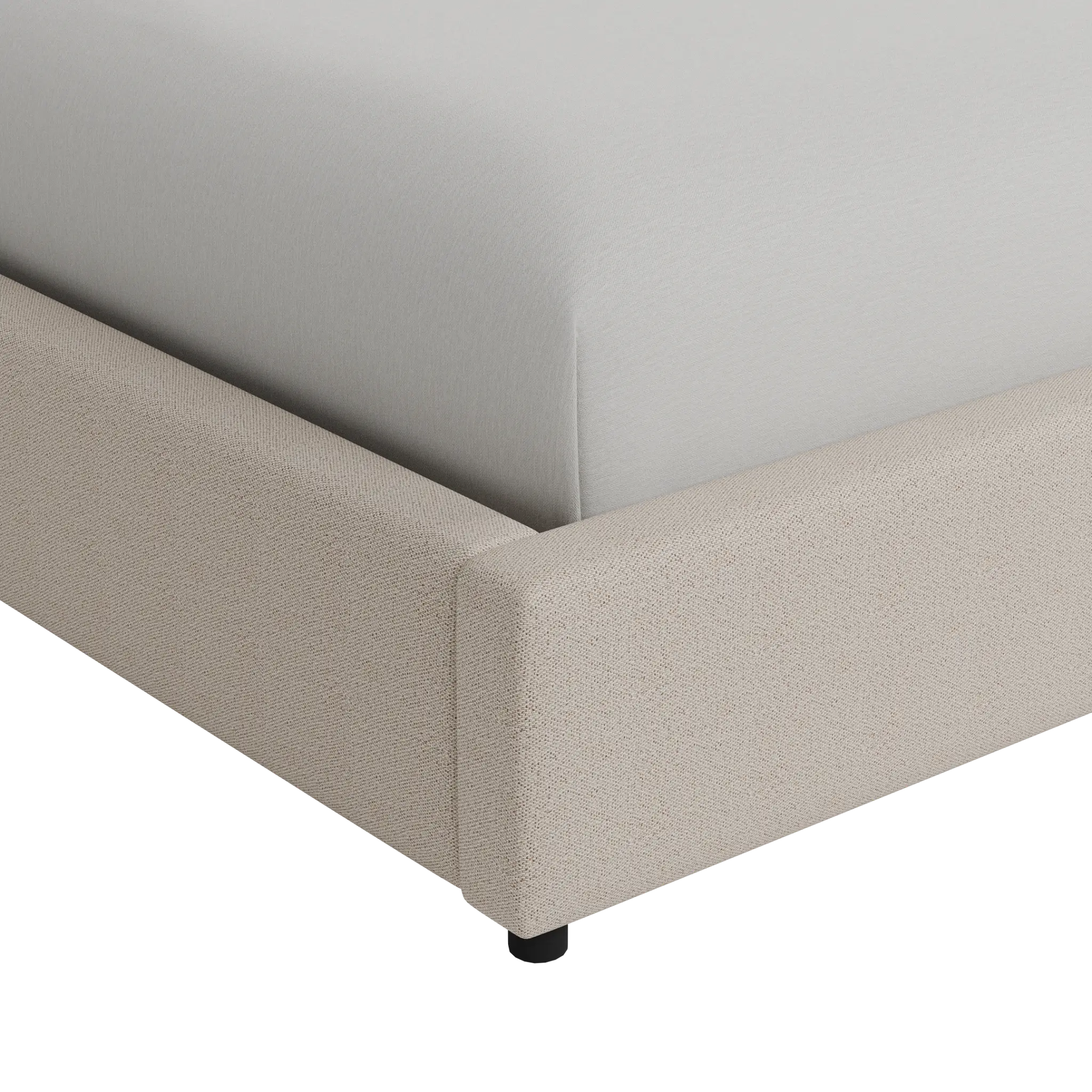 Grayton Gellar Brown 54" Upholstered Platform Bed Grayton Gellar Brown 54" Upholstered Platform Bed