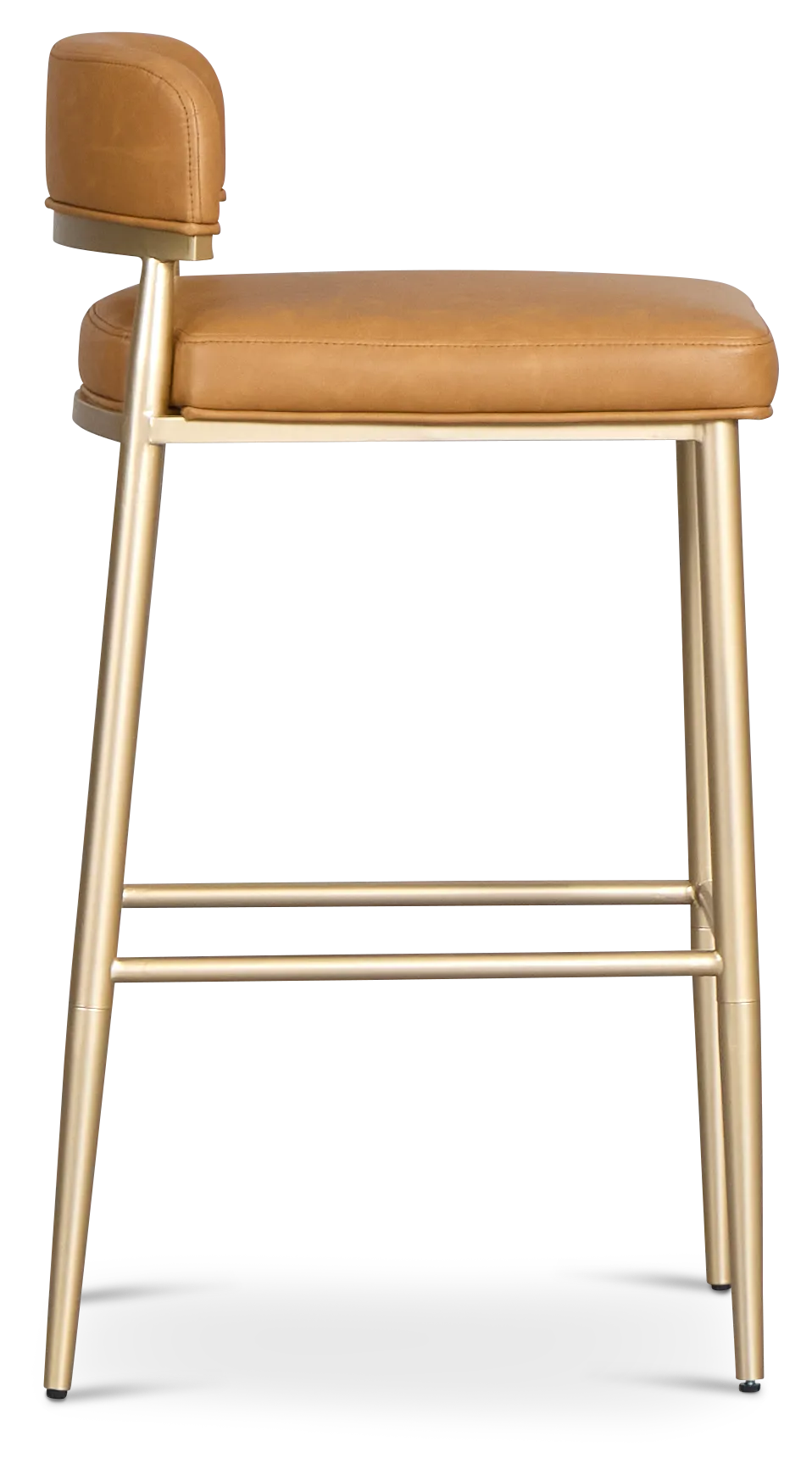 Wren Brown Fabric Adjustable Barstool