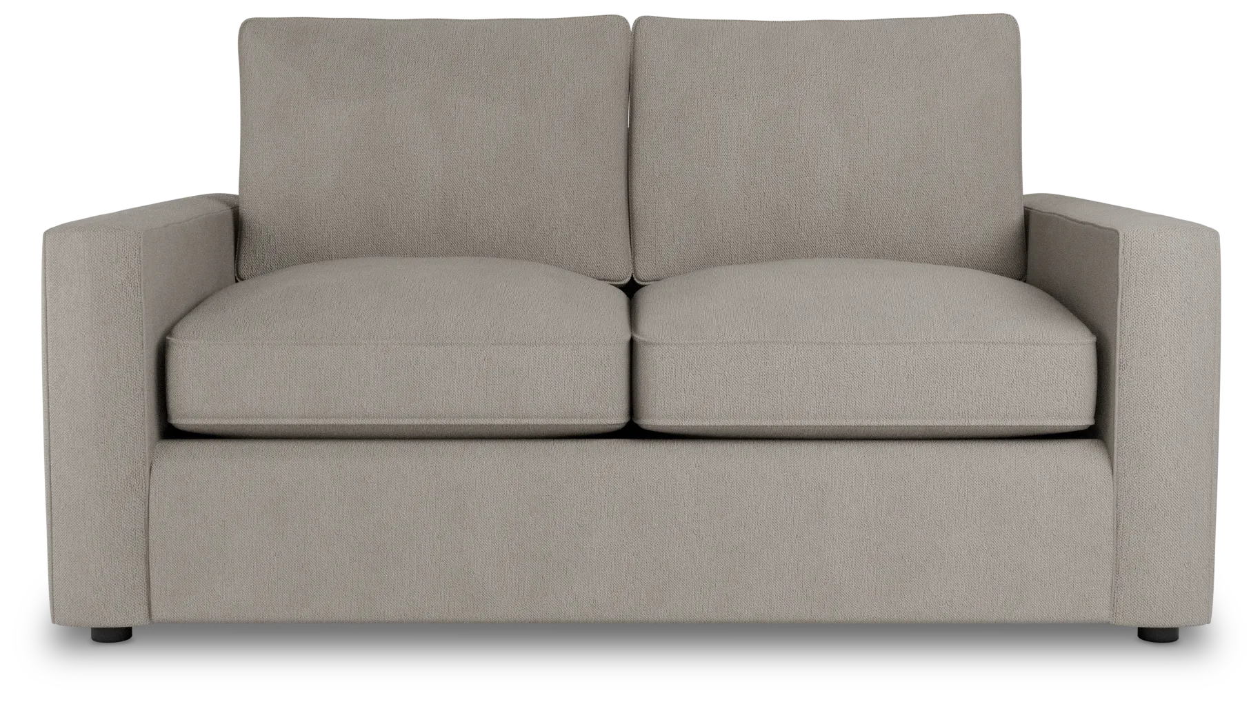 Siesta Revenue Beige Fabric Loveseat