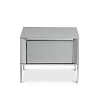 Vancouver Gray Square End Table