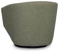 Baylor Green Fabric Swivel Chair
