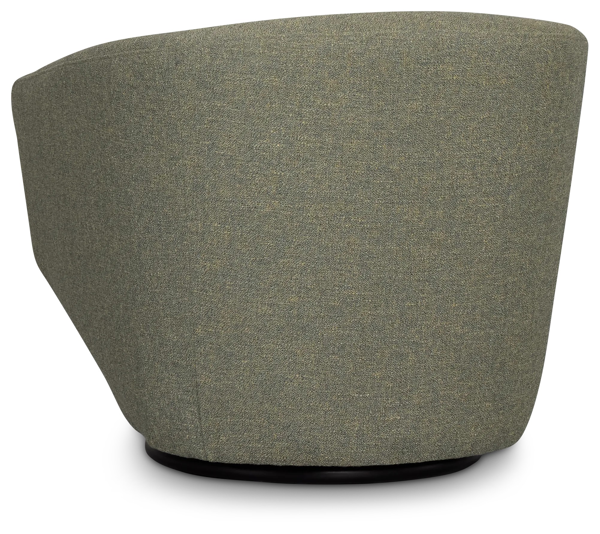 Baylor Green Fabric Swivel Chair