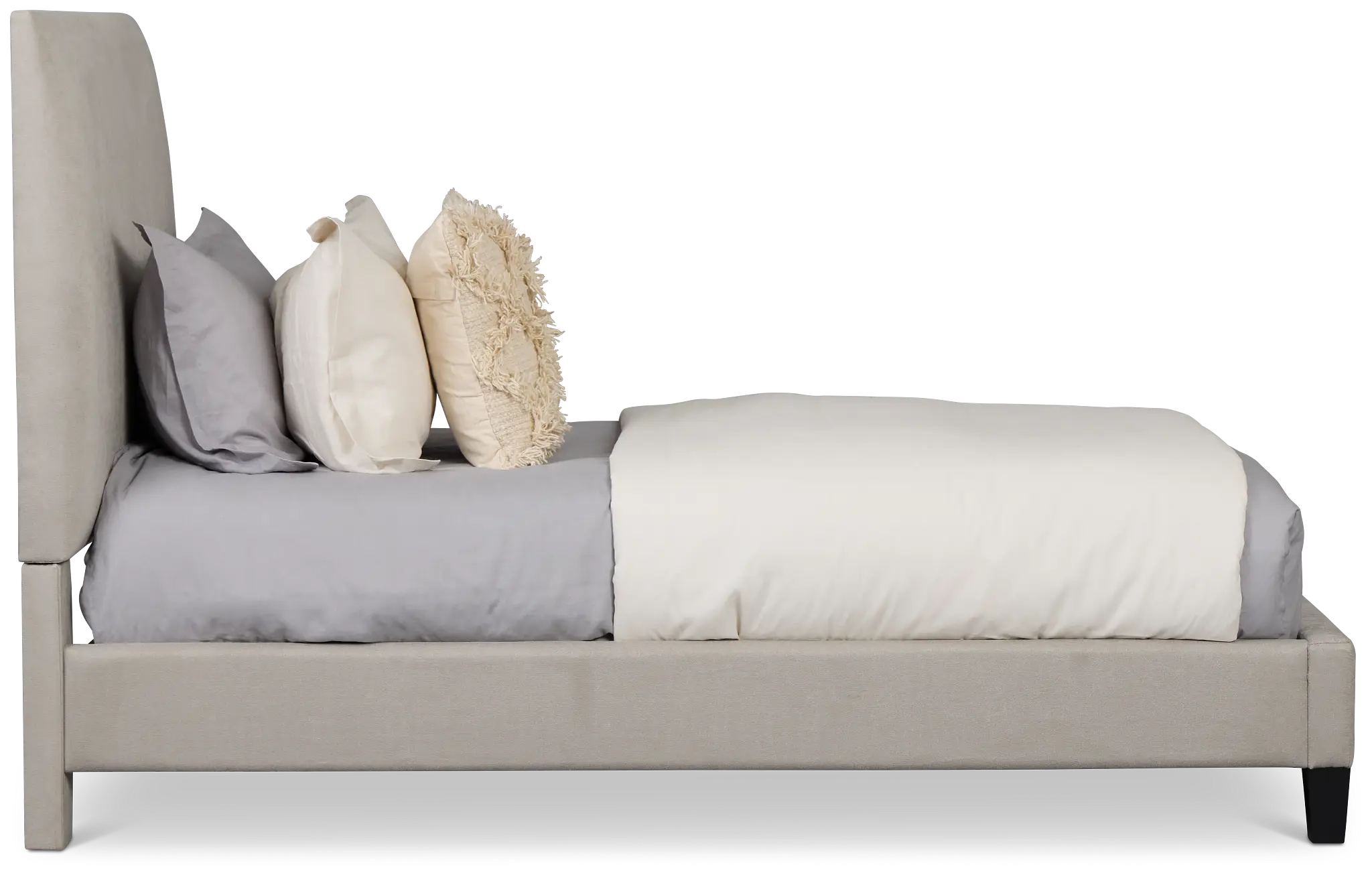 Lucy Light Gray Uph Platform Bed Lucy Light Gray Uph Platform Bed