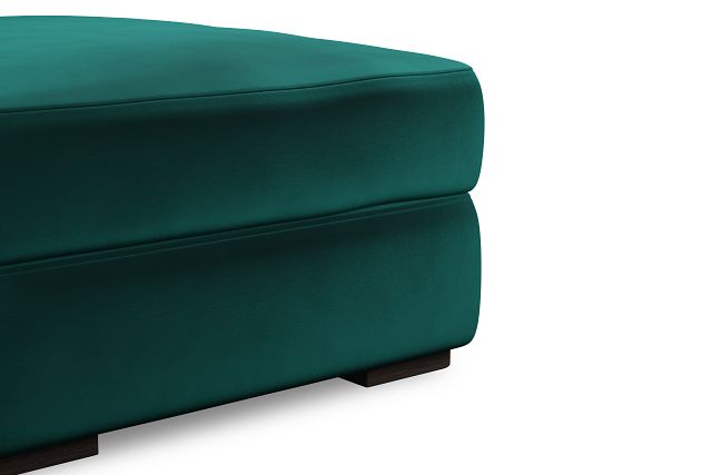 Edgewater Joya Green Ottoman