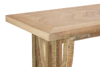 Joplin Light Tone High Table With 3 Backless Barstools