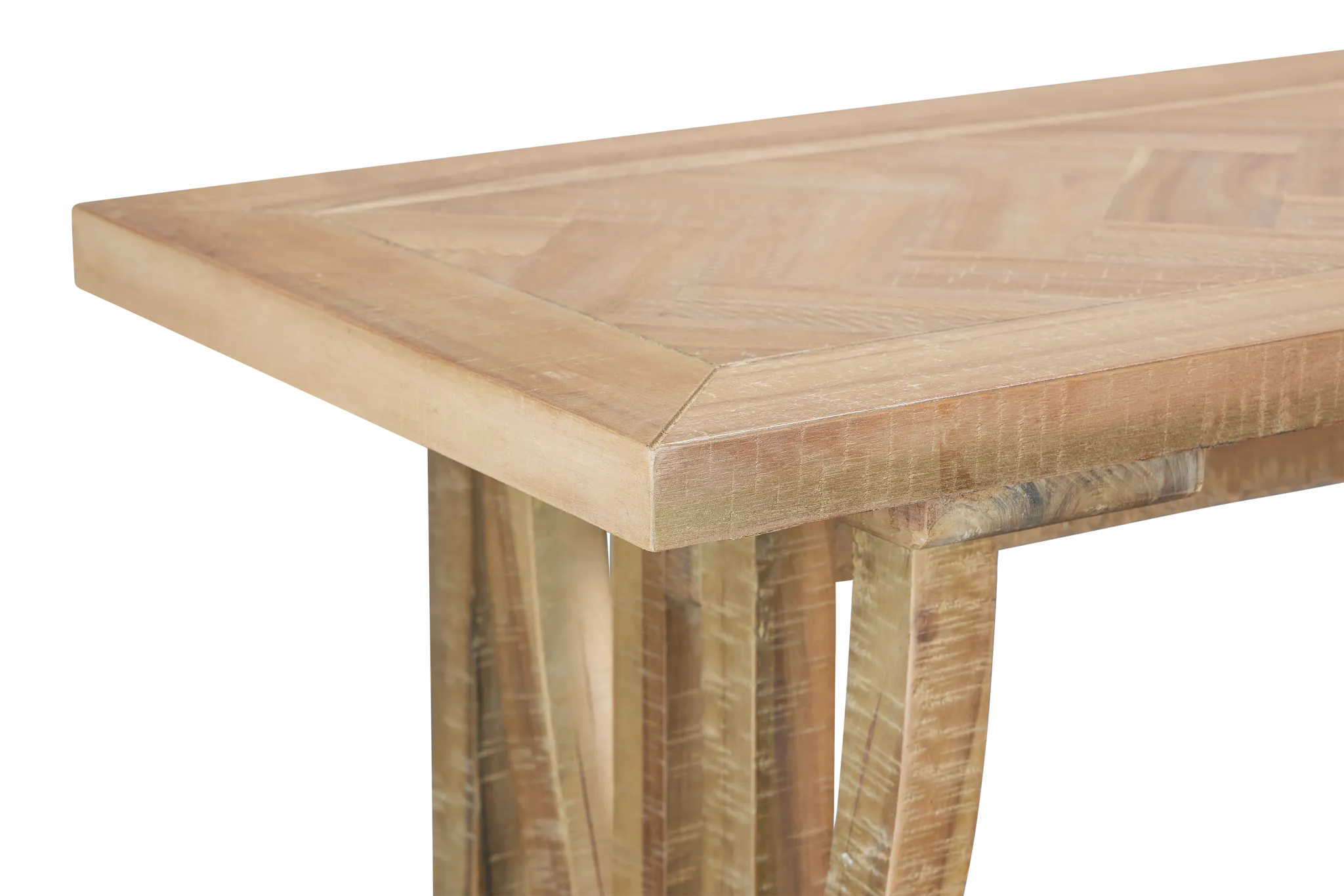 Joplin Light Tone High Table With 3 Backless Barstools