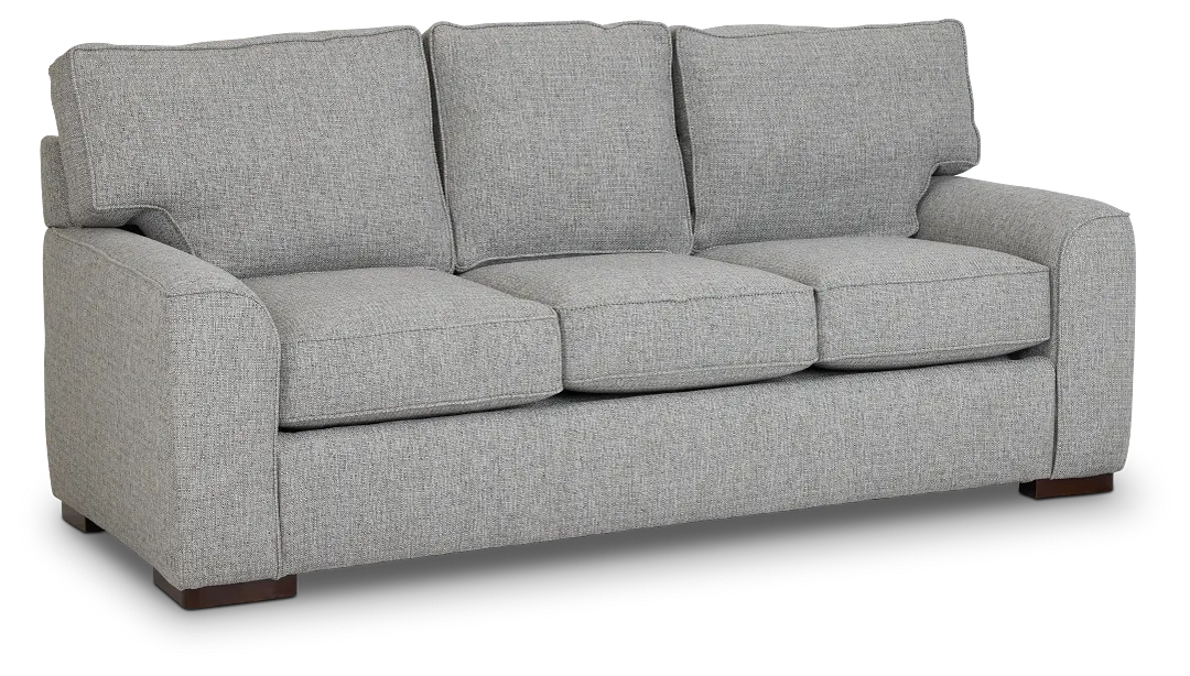 Austin Gray Fabric Innerspring Sleeper