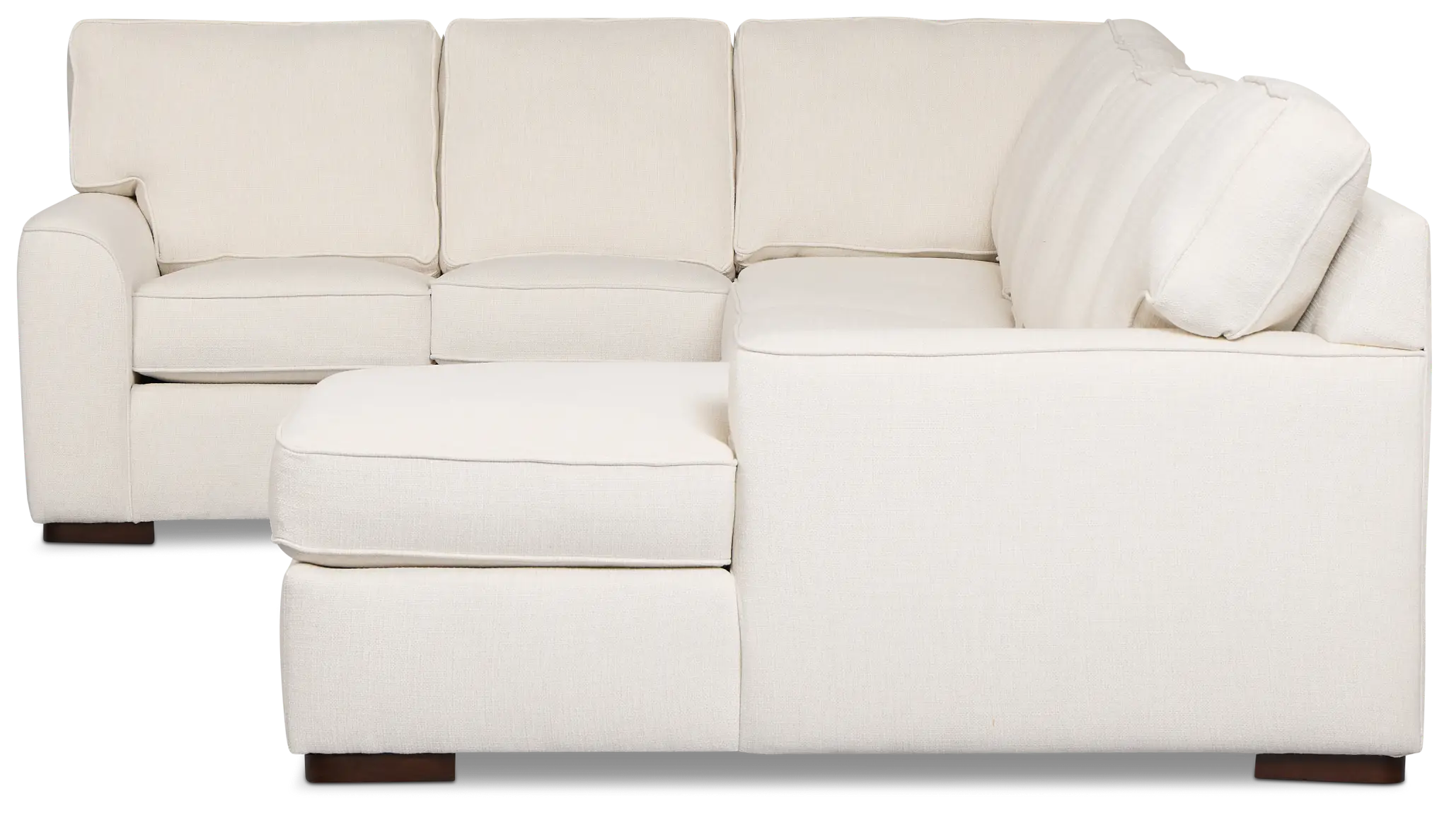 Sinclair Light Beige Fabric Right Chaise Innerspring Sleeper Sectional Sinclair Light Beige Fabric Right Chaise Innerspring Sleeper Sectional