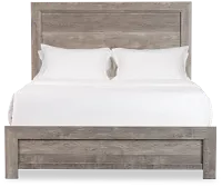 Ollie Gray Panel Bed