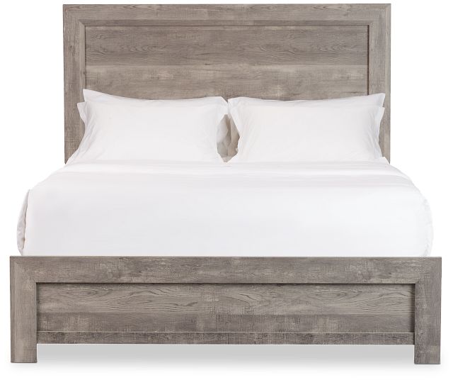 Ollie Gray Panel Bed