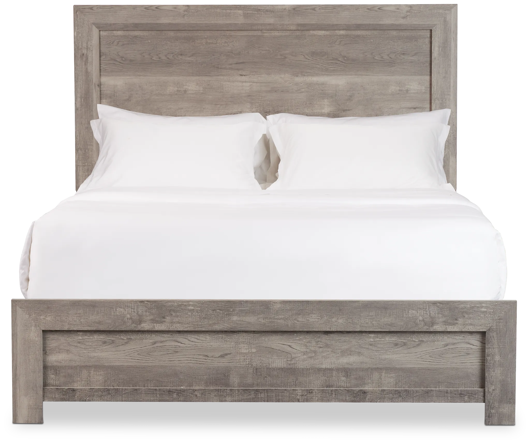 Ollie Gray Panel Bed