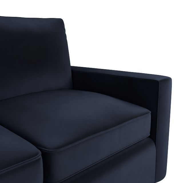 Siesta Joya Dark Blue Fabric Loveseat