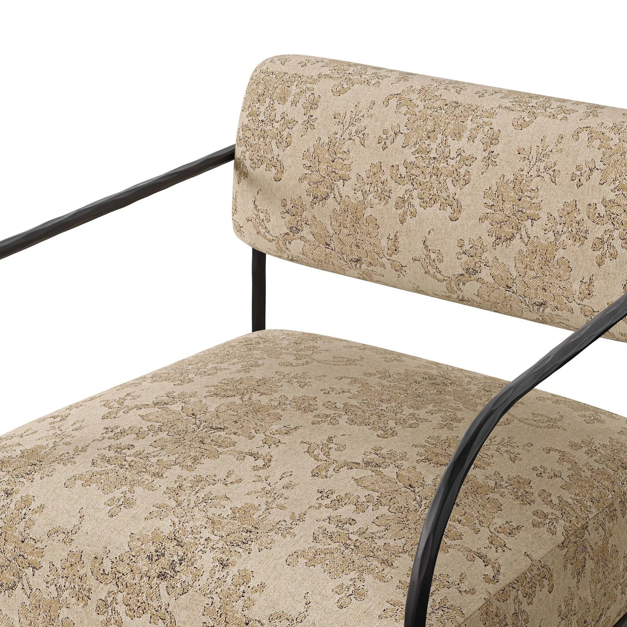 Four Hands Zoro Beige Fabric Accent Chair