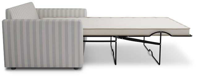 Siesta Sea Lane Light Gray Fabric Innerspring Sleeper