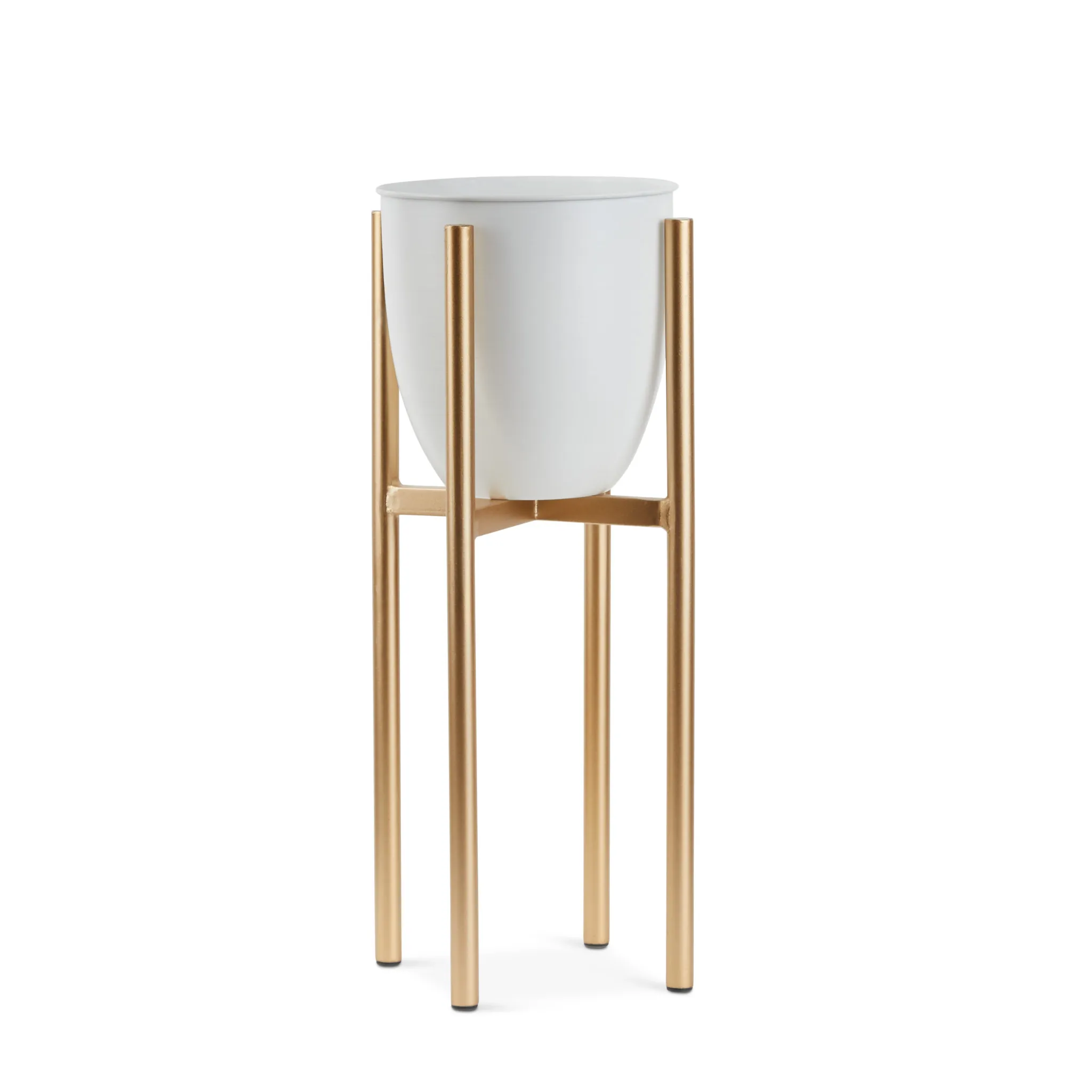 Beaker Gold Large Planter