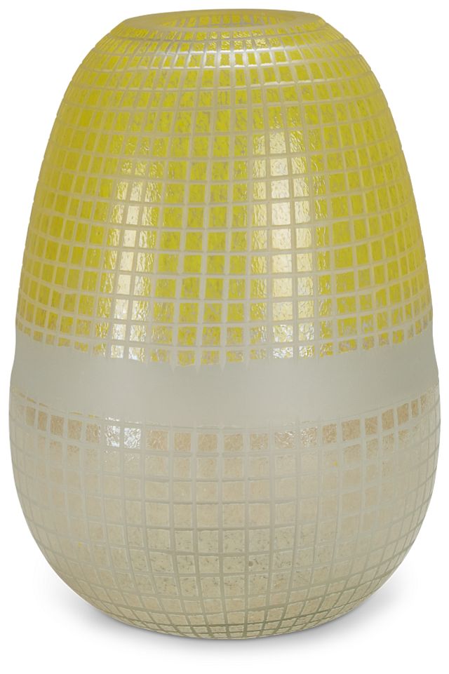 Junia Yellow Small Vase
