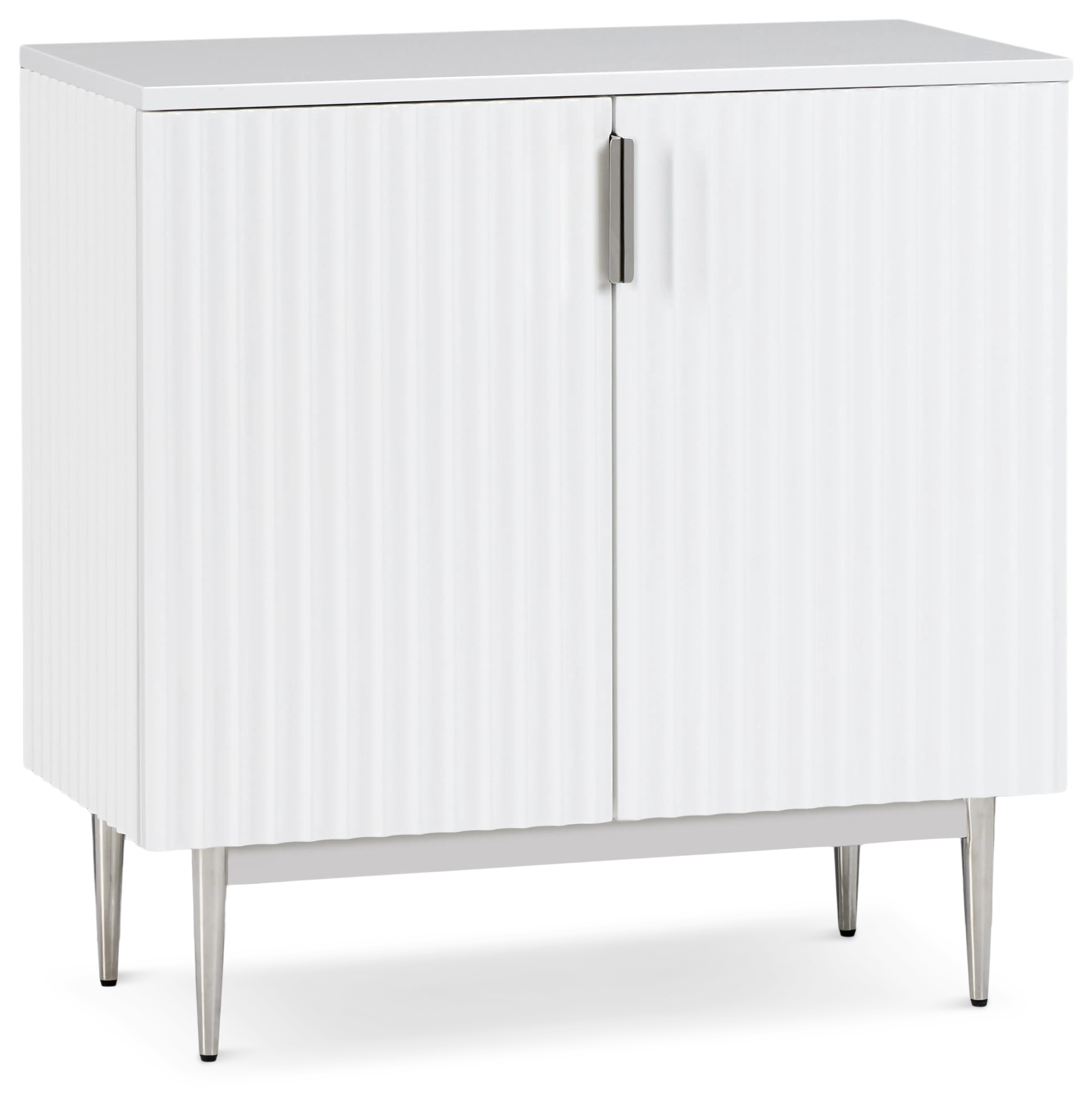 Surge White Two-door Cabinet Surge White Two-door Cabinet