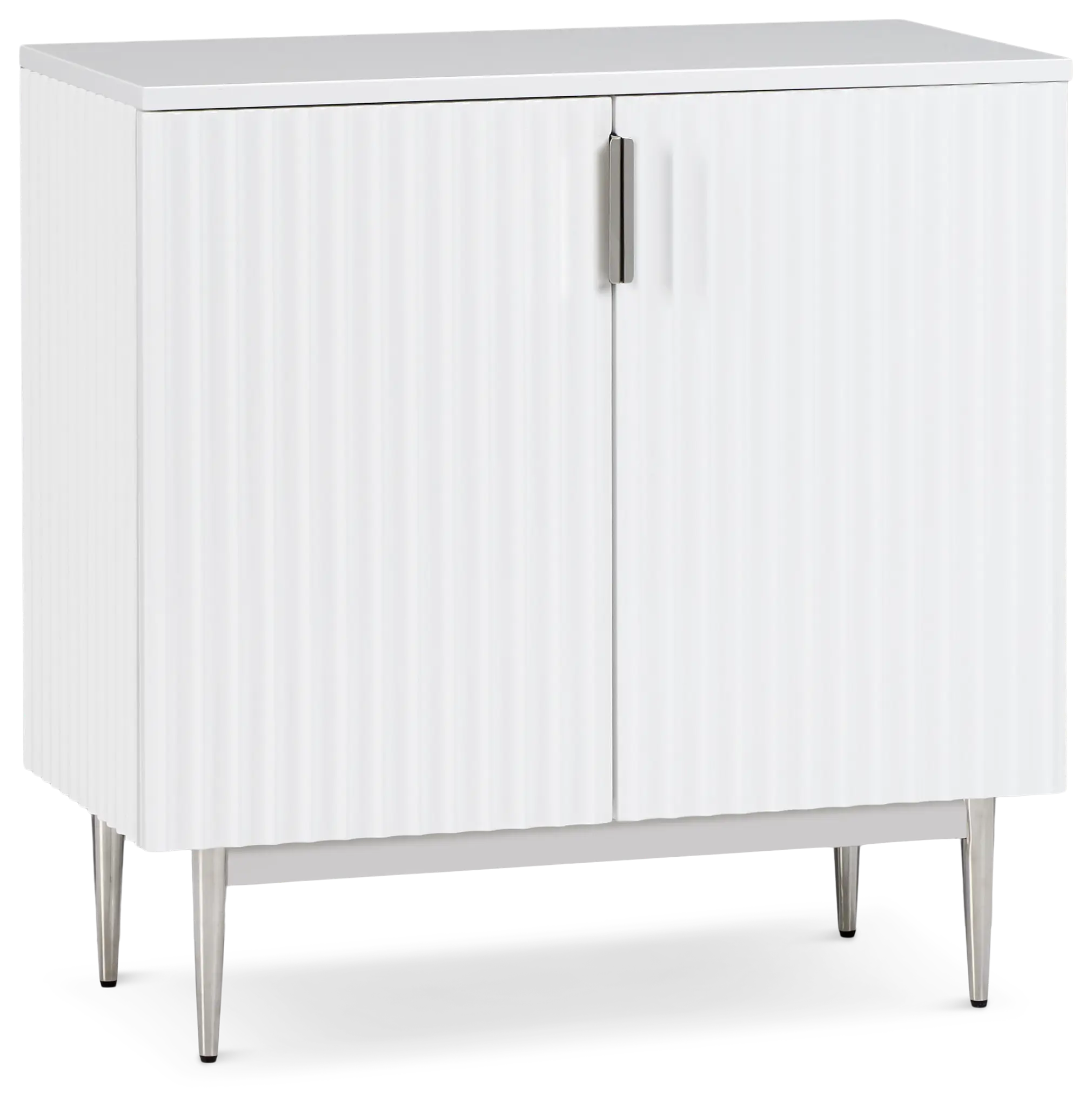 Surge White Two-door Cabinet Surge White Two-door Cabinet