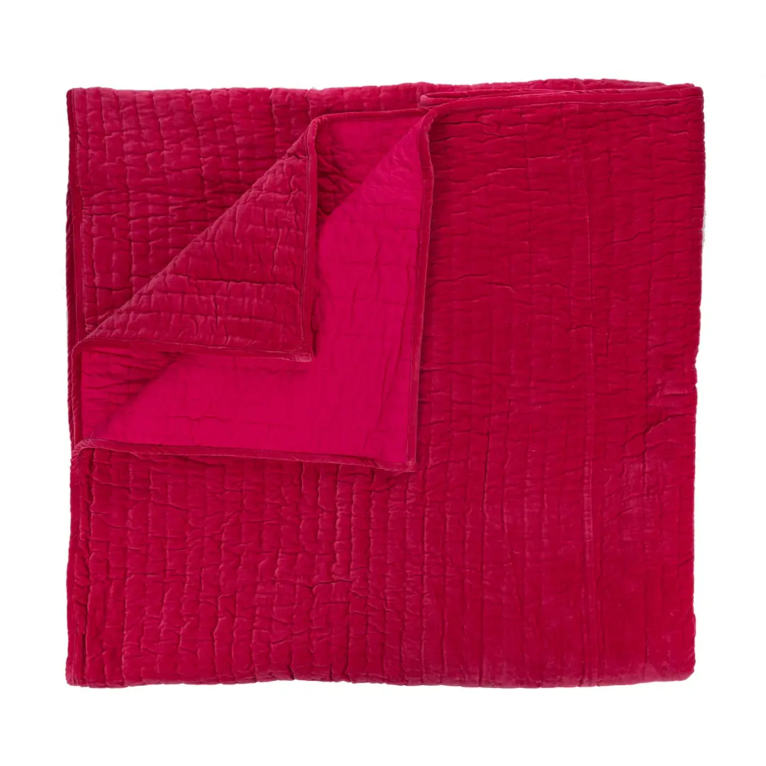 Ethan Dark Pink Coverlet Ethan Dark Pink Coverlet