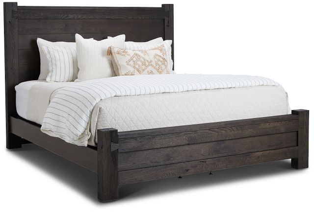 Salt Lake Dark Tone Poster Bed