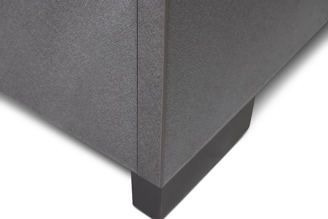 Oslo Gray Platform Bed