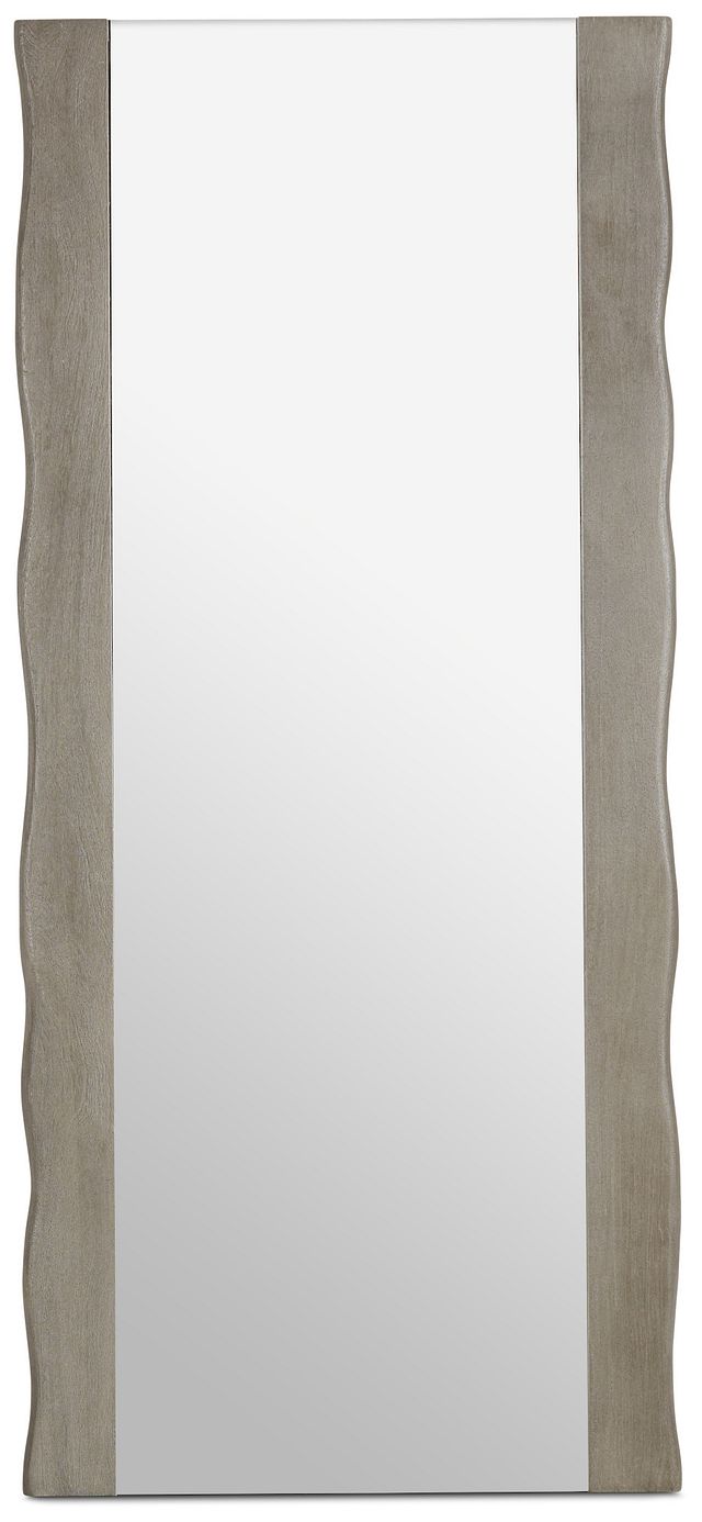 Waverly Gray Floor Mirror