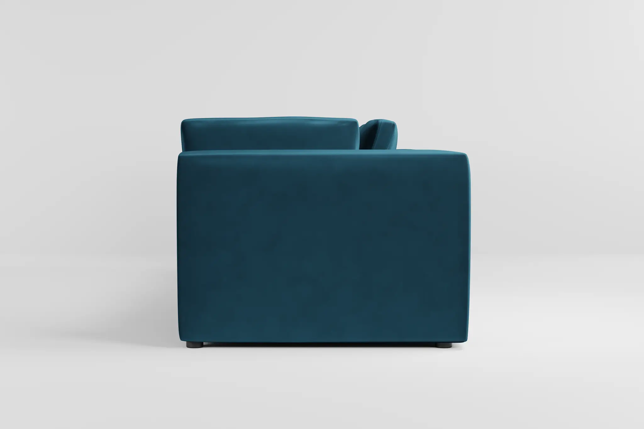 Destin Joya Teal Velvet 3-piece Modular Sofa Destin Joya Teal Velvet 3-piece Modular Sofa