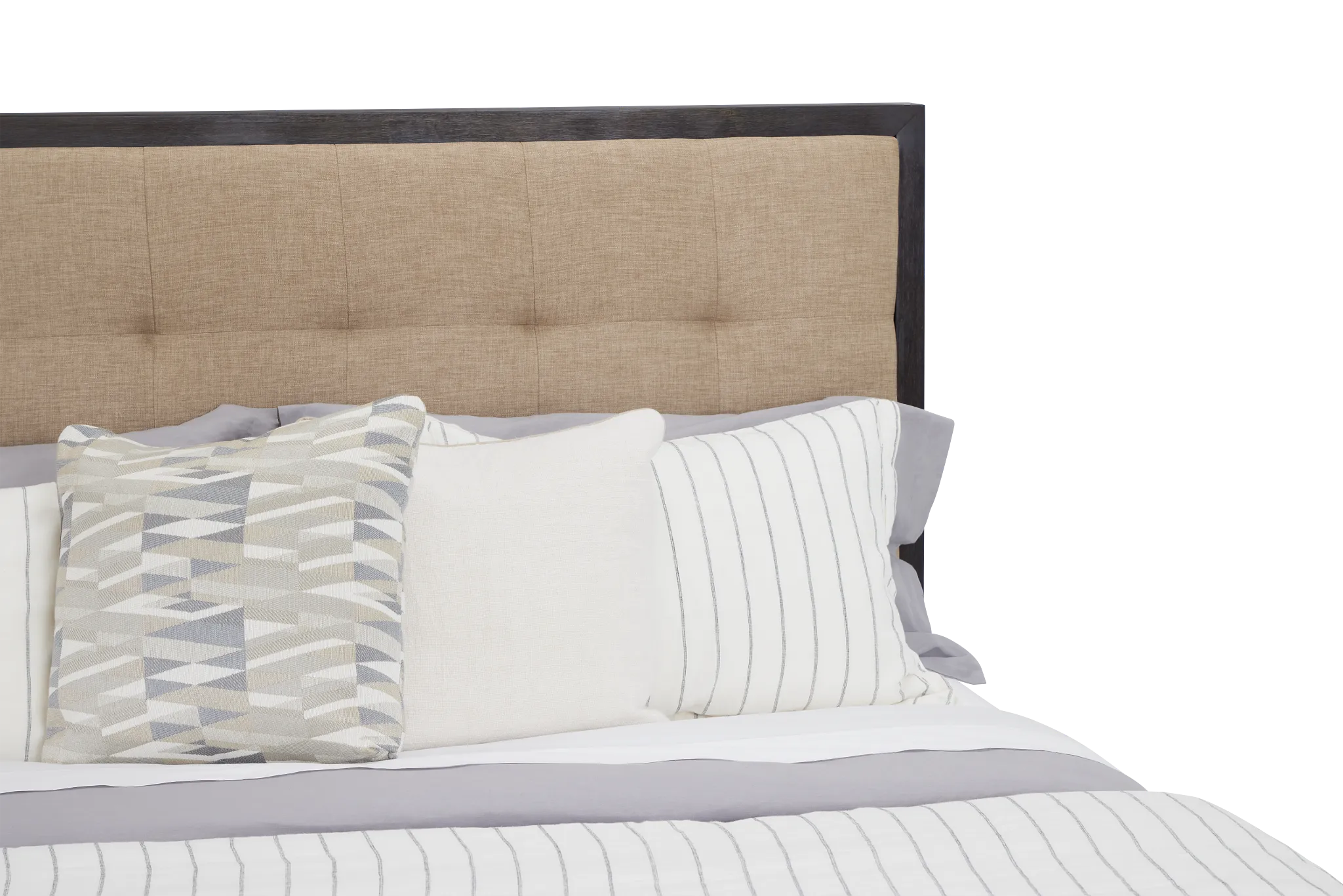 Madden Dark Tone Wood Platform Bed