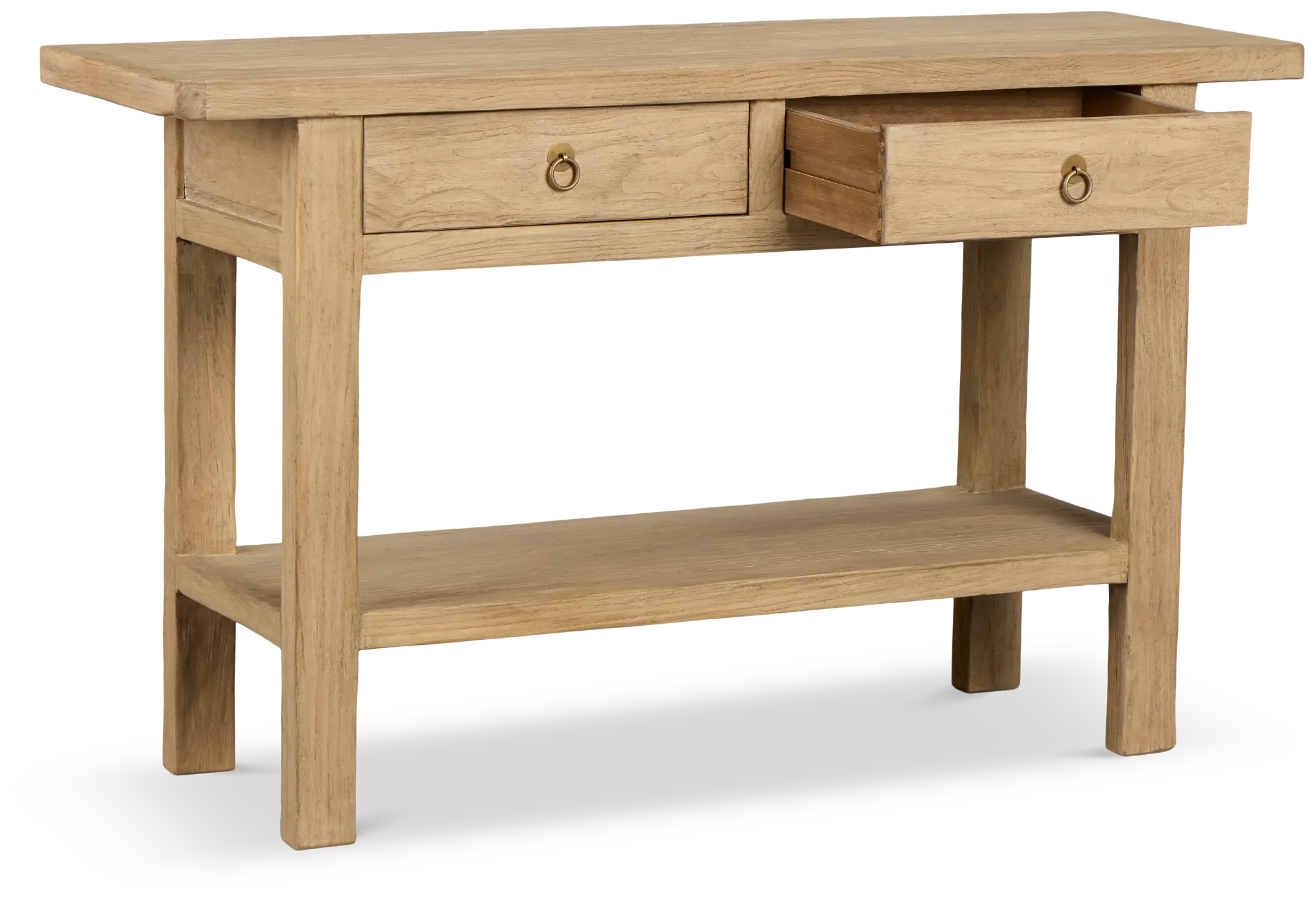 Kalias Light Tone 2-drawer Console Table Kalias Light Tone 2-drawer Console Table