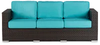 Fina Dark Teal Sofa