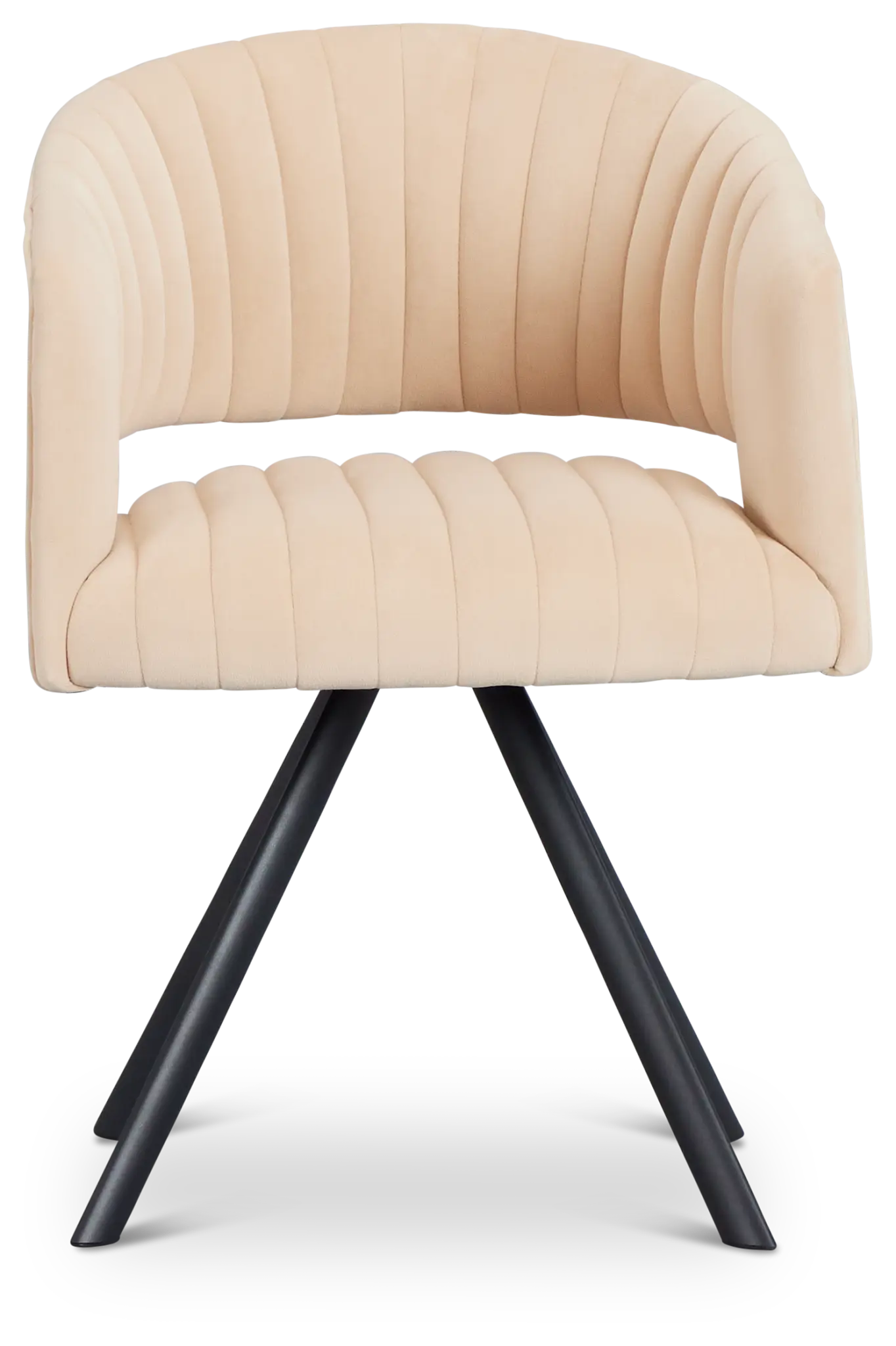 Mandy Beige Velvet Swivel Accent Chair Mandy Beige Velvet Swivel Accent Chair