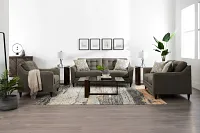 Linear Multicolored Framed Wall Art