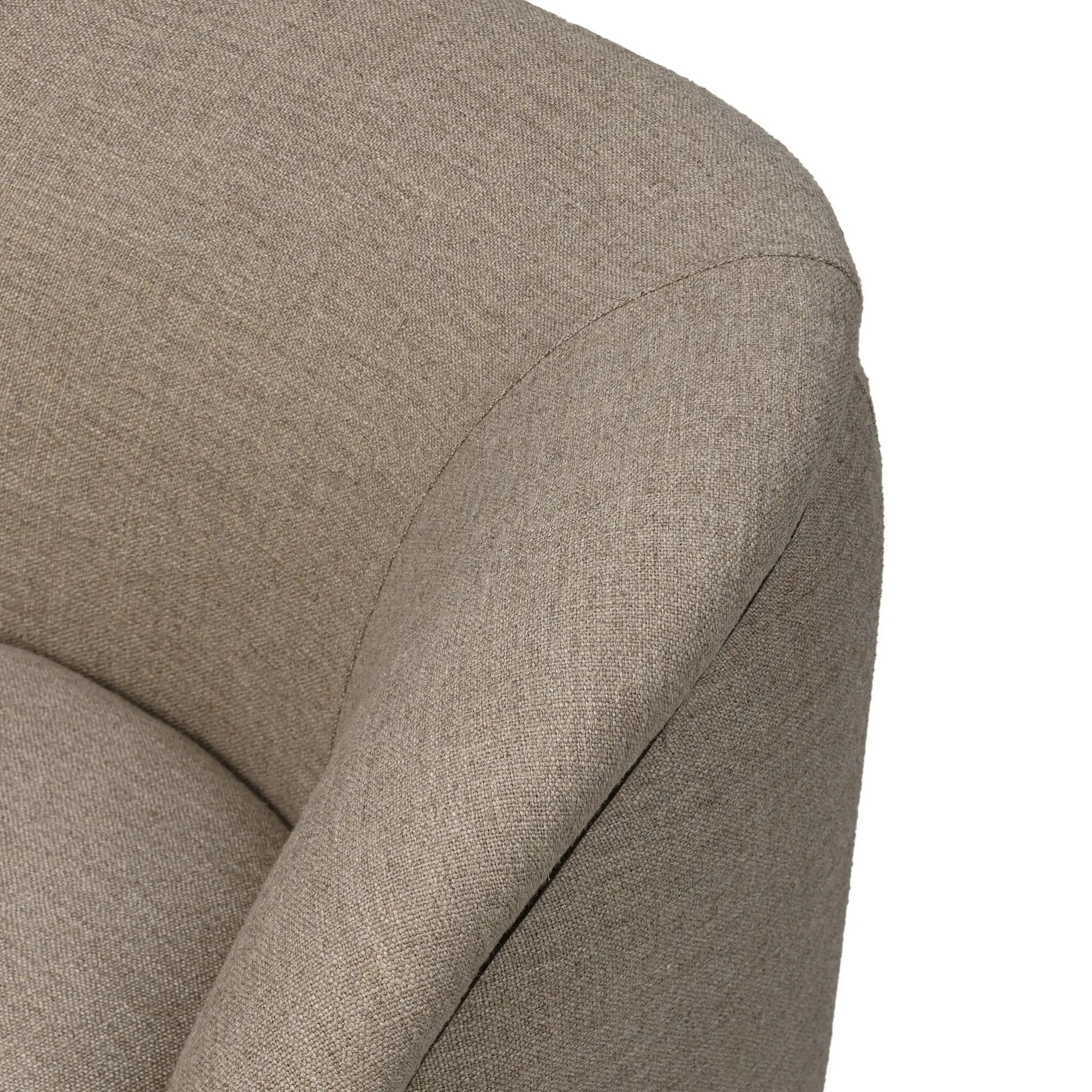 Four Hands Corin Taupe Fabric Swivel Accent Chair Four Hands Corin Taupe Fabric Swivel Accent Chair