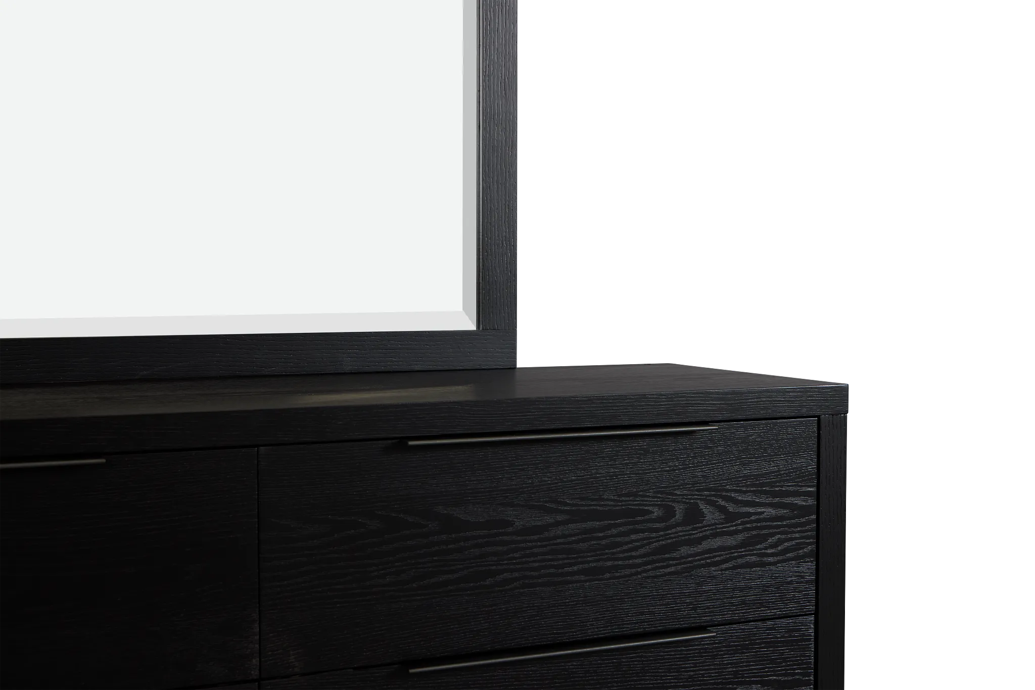 Williamsburg Black Dresser & Mirror