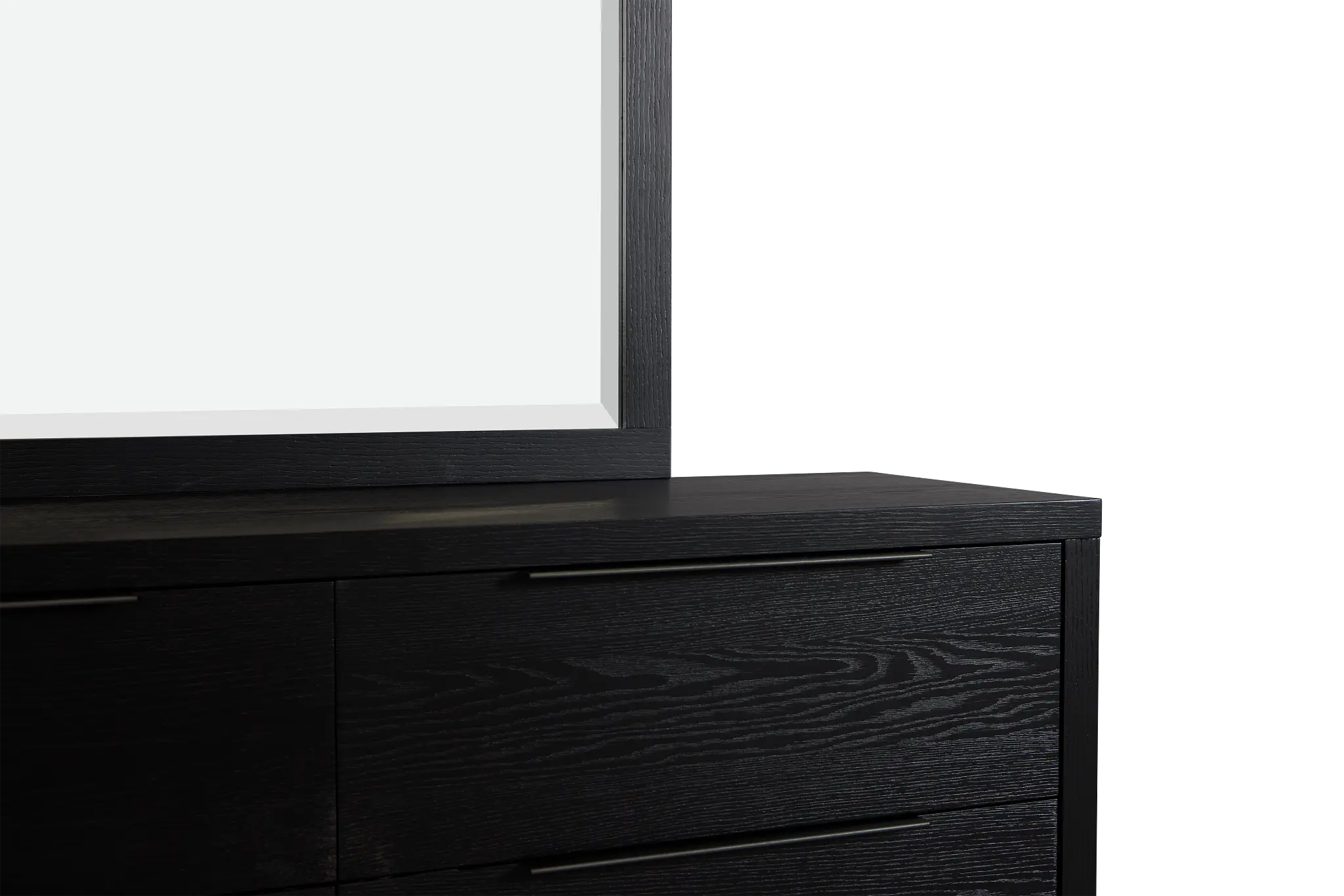 Williamsburg Black Dresser & Mirror Williamsburg Black Dresser & Mirror