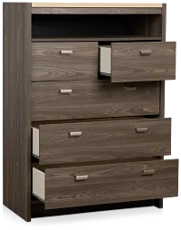 Warren Two-tone Stone Drawer Chest