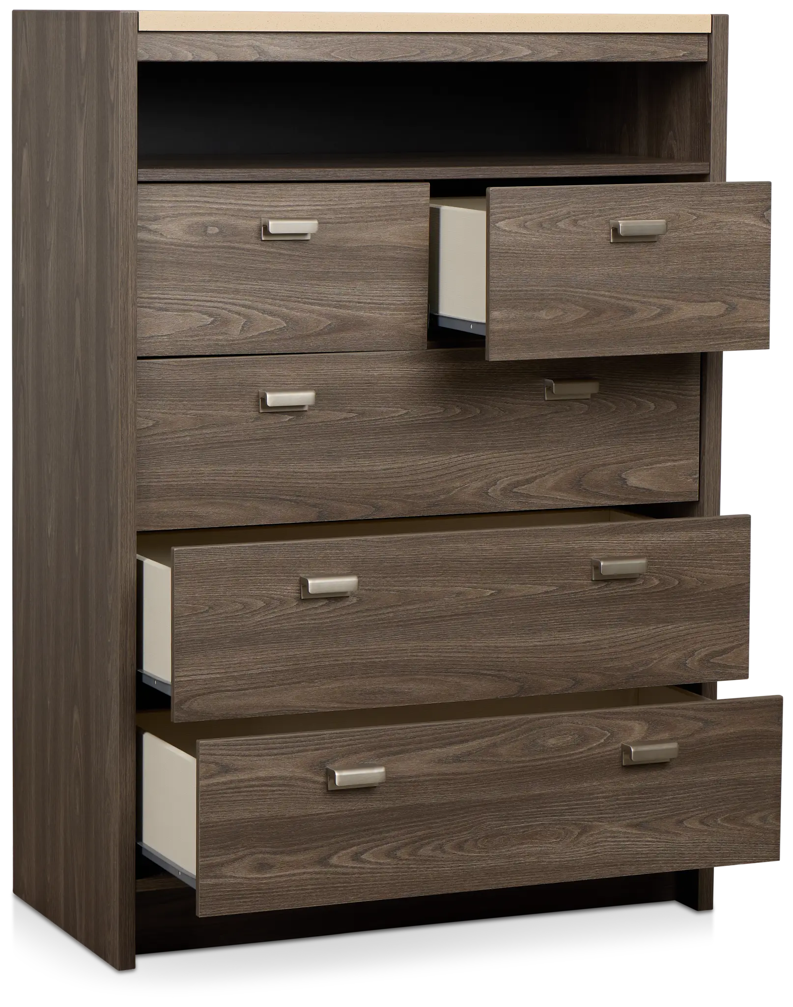 Warren Two-tone Stone Drawer Chest Warren Two-tone Stone Drawer Chest