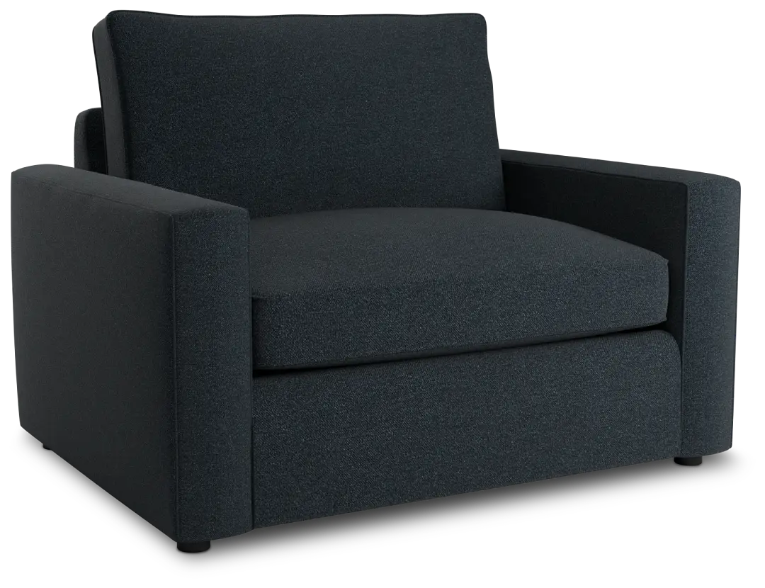 Siesta Elite Dark Blue Fabric Chair Siesta Elite Dark Blue Fabric Chair