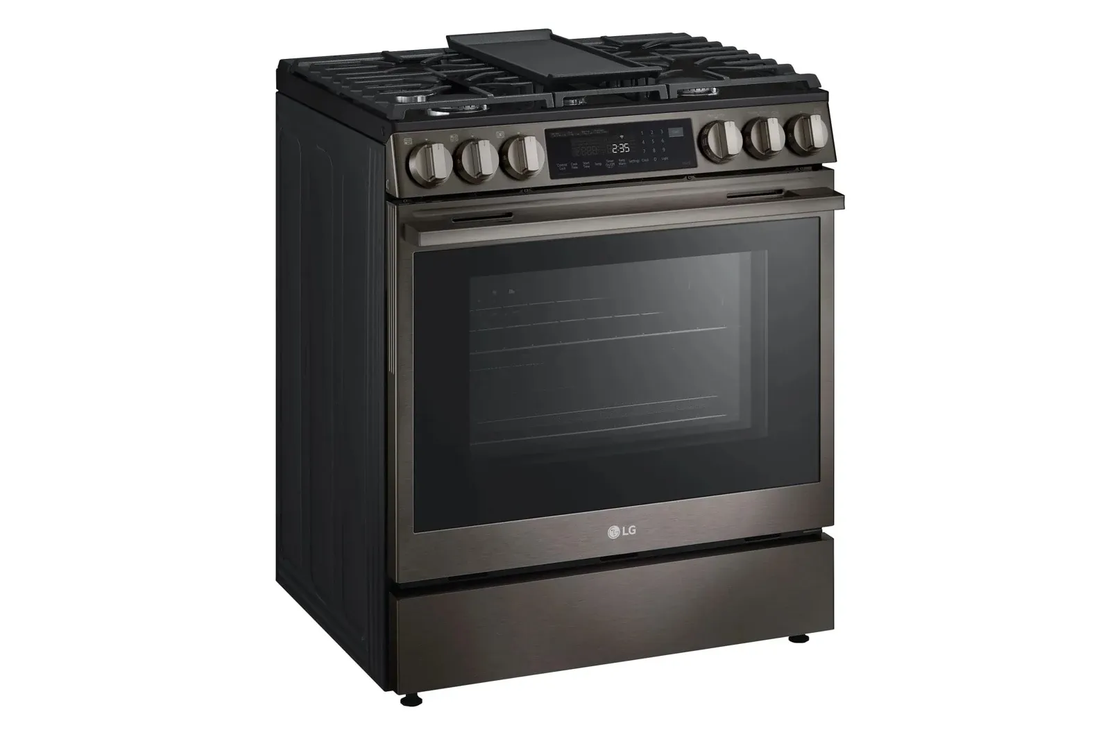 Lg 6335 Series Black Gas Range