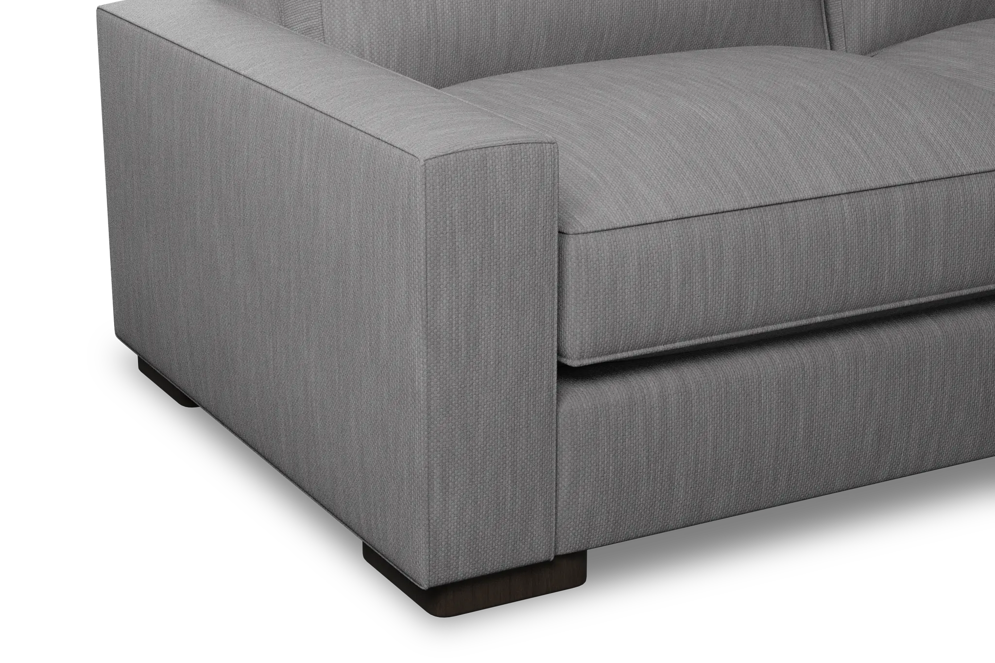 Edgewater Revenue Gray 84" Sofa W/ 2 Cushions Edgewater Revenue Gray 84" Sofa W/ 2 Cushions